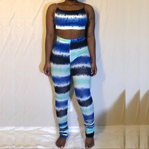 Blue Striped 🤍💎💙 Two Piece Set